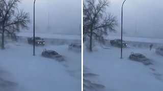 Crazy spring winter storm pummels Saskatchewan residents