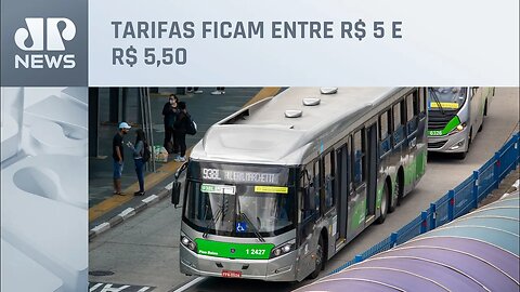 Nove cidades de São Paulo terão reajuste de passagens de ônibus