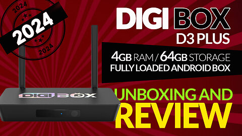 The Ultimate Tech Upgrade: Digibox D3 Plus Android Box Unboxing and In-Depth Review!