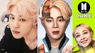 Artist makes hyperrealistic cake of Jimin from BTS