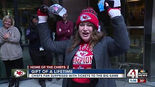 Tuesday surprise! Chiefs fan wins tickets to Super Bowl LIV