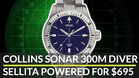 This Collins SONAR Watch Should Be On Your RADAR! - (SW200 for $695!)