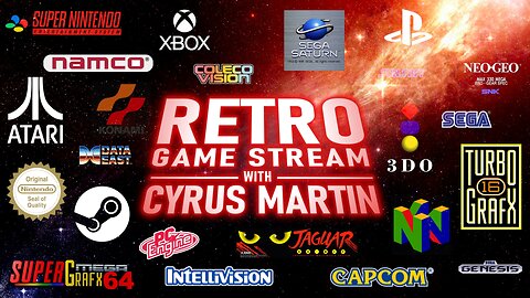 RETRO GAME STREAM WITH CYRUS MARTIN