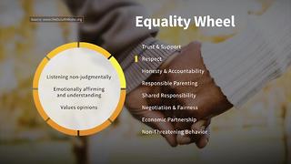 Respect on the Wheel of Equality | Taking Action Against Domestic Violence