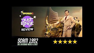 Scam 1992 - The Harshad Mehta Story Review | Pratik Gandhi | Just Binge Review | SpotboyE