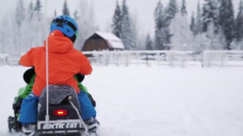 A day in the life of 3-year-old skiing prodigy