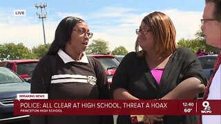 Princeton High School students and parents are reunited after active shooter hoax