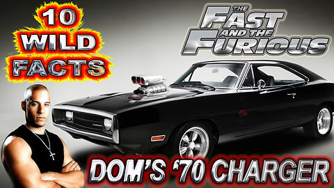 10 Wild Facts About Dom's '70 Charger - The Fast and the Furious (2001) (OP: 5/03/23)