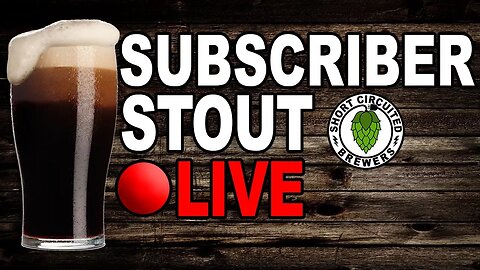 Subscriber Stout Live Brew Day & Deluxe Home Brew Kit Winner Announcement