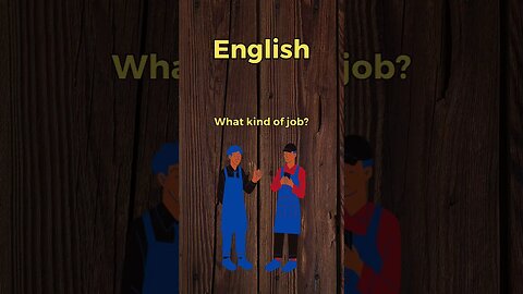 What kind of job? How to Learn Croatian the Easy Way! #learn #croatian #job