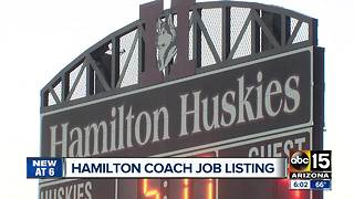 Hamilton looking for new football coach after hazing scandal