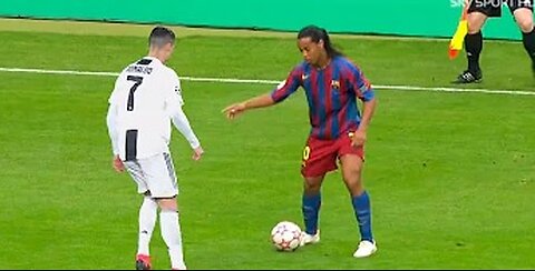 Ronaldinho will never forget this humiliating performance by Cristiano Ronaldo
