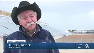Cowboys and weather, what affect rain could have on Tucson Rodeo