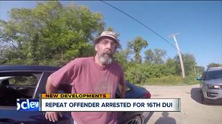 Ohio man arrested for OVI...16 times