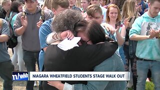 Niagara Wheatfield students stage walk out