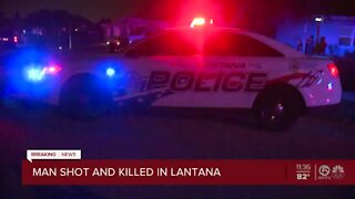 Man shot and killed in Lantana