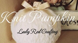 Knit Pumpkin