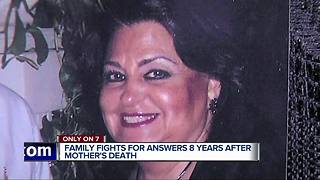 Metro Detroit family fights for answers 8 years after mother's death