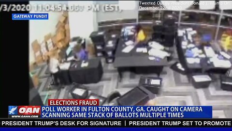 Election Fraud | Why Was the Same Stack of Ballots Scanned Multiple Times?