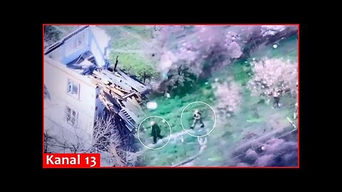 A Ukrainian drone destroyed the house where a high-ranking Russian officer and soldiers gathered