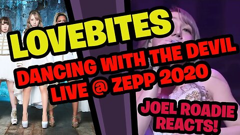 LOVEBITES - Dancing With The Devil (Live at Zepp Diver City Tokyo, 2020) - Roadie Reacts