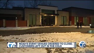 Noah's Event Venues close, impacting events and weddings