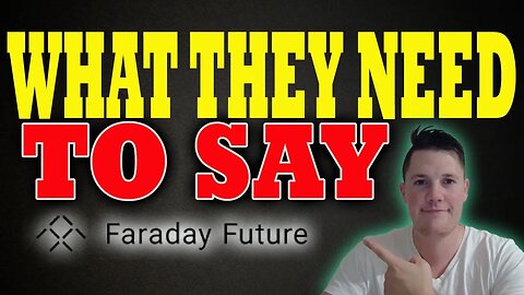 HUGE Faraday Support - Will It HOLD?! │ Upcoming Faraday Q3 Earnings ⚠️ Faraday Investors Must