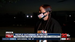 Candlelight prayer held in Cal City for missing Orrin and Orson West