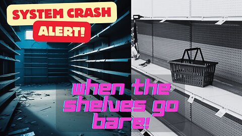 System Crash Alert - When The Shelves Go Bare! What Will You Do? Have A Game Plan!