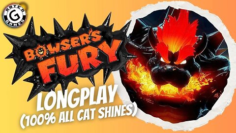 Bowser's Fury Longplay (No Commentary) 100% ALL CAT SHINES Walkthrough