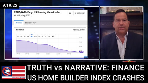 US Home Builder Index Crashes - Truth vs Narrative: The Economy