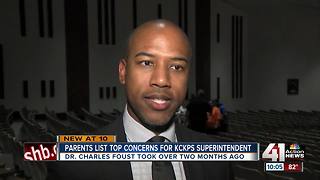 Parents' list top concerns for KCKPS superintendent