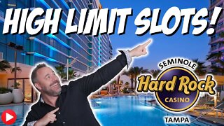 LIVE - High Limit Slots! - Seminole Hard Rock Casino in Tampa!