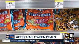Get deals on candy after Halloween