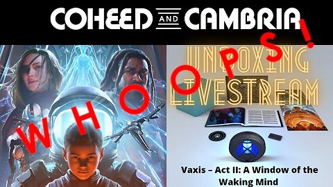 Coheed and Cambria - Vaxis II Vinyl Unboxing Livestream #coheedandcambria