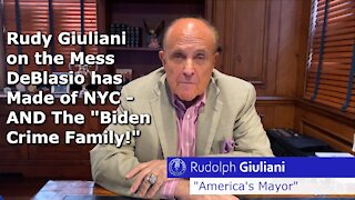 Rudy Giuliani is Sickened by What's Happening in NYC