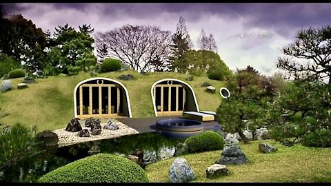 Amazing Hobbit Homes ~ Prefabricated Domes ~ Earth Housing