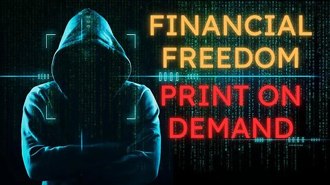 Financial Freedom with PRINT ON DEMAND
