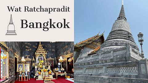 Wat Ratchapradit Bangkok - First Class Royal Temple - Thailand Burial Site Of King Rama IV