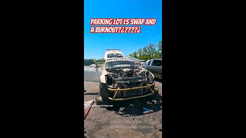 From Salvage to Savage: Nissan 350Z Engine Swap & Burnout at Streetcar Takeover 2024
