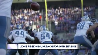 Lions re-sign Don Muhlbach for 16th season