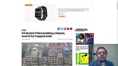 53 died in China after building collapses due to poor adherence to safety standards