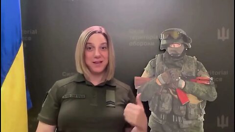 Trans Spokesperson for Armed Forces of Ukraine - Russians "Not Human" -