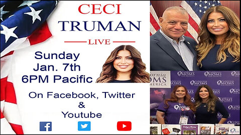 Ceci Truman for Congress, CA-25 - w/Tom Trento - Hamas MUST Surrender! Borders MUST Be Protected!