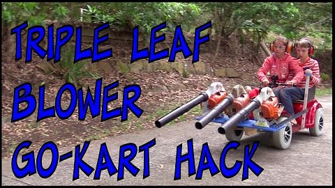 Leaf Blower Go-Kart Lifehack – Make Science Fun