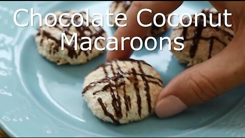 Chocolate Coconut Macaroons