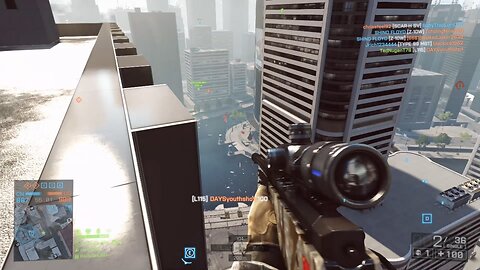 Battlefield 4-Roof Top Sniping