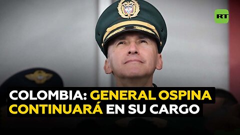 El general Luís Ospina seguirá como comandante del Ejército de Colombia