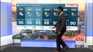 WMAR-2 News Weather at 11