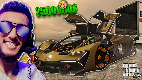 Finally SUPER CAR Lamborghini Terzo Ki Delivery La li 🤑 2500000$ GTA 5 Gameplay